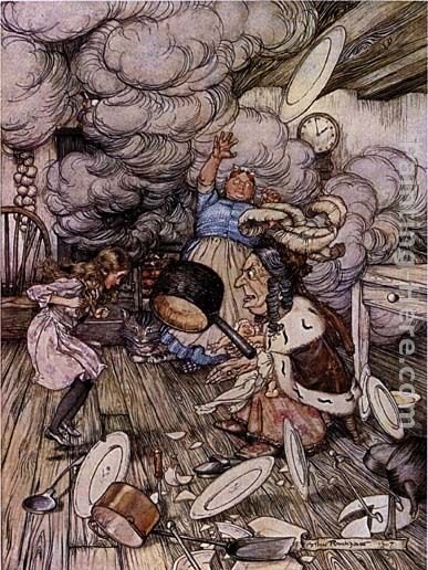 Arthur Rackham Alice In Wonderland The Jack Of Hearts